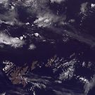 Faroe Islands Denmark Satellite Image by Jim Plaxco