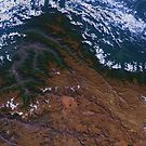 Machu Picchu and the Andes Mountains of Peru Satellite Image by Jim Plaxco