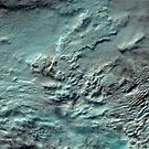 Russian Arctic Clouds and Ice Satellite Image by Jim Plaxco