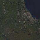 Satellite Image of Chicago Illinois by Jim Plaxco