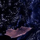 Socotra Island Yemen Arabian Sea Satellite Image by Jim Plaxco