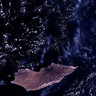 Socotra Island Yemen Arabian Sea Satellite Image by Jim Plaxco