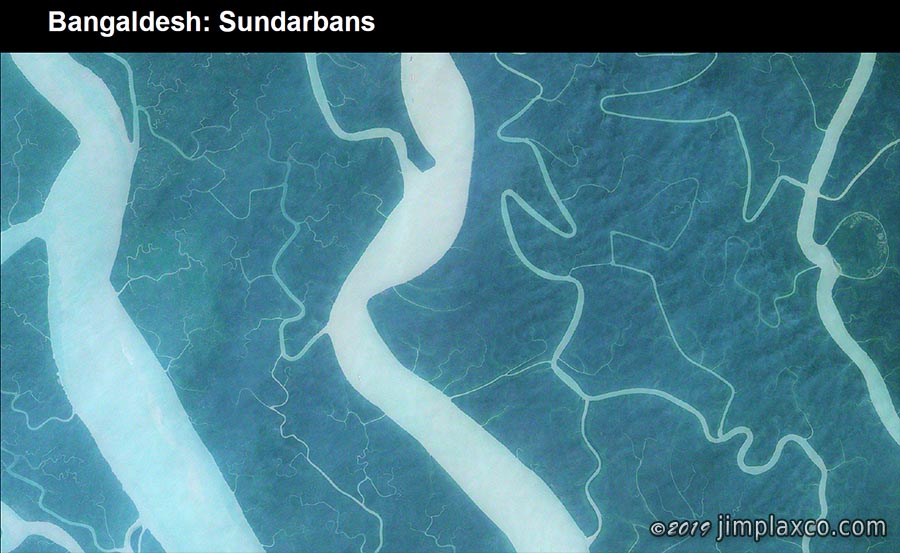 Earth as art presentation - Sundarbans, Bangaldesh