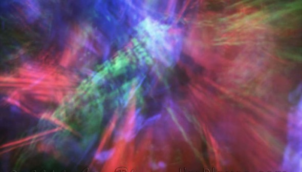 Exploding Light Abstract