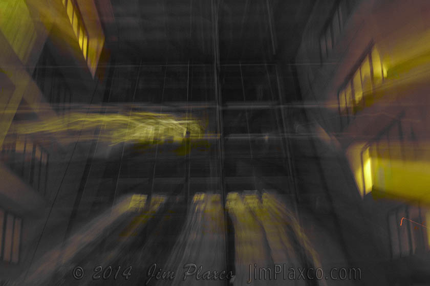 Nighttime Inside Wilson Hall, Fermi Lab